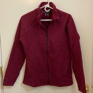 Womens under armour fitted zip up